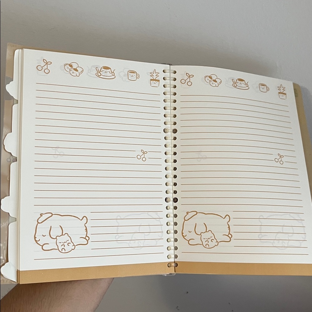 NEW Pompompurin Yellow Spiral Notebook - Picture 4 of 5